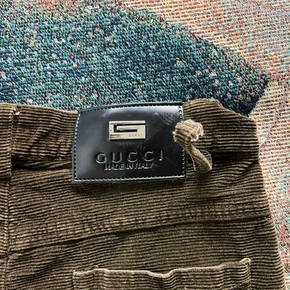 Gucci Olive Straight Leg Pants - Picture 16 of 16